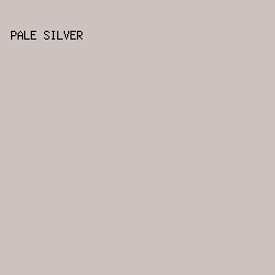 ccc2c0 - Pale Silver color image preview