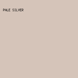 d5c4b9 - Pale Silver color image preview