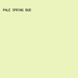 EAF4BC - Pale Spring Bud color image preview