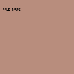 b88d7d - Pale Taupe color image preview