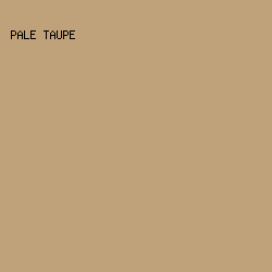 c0a27a - Pale Taupe color image preview