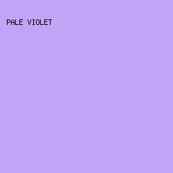 C1A4F5 - Pale Violet color image preview