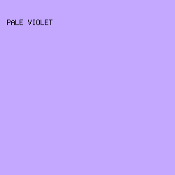C4A8FF - Pale Violet color image preview