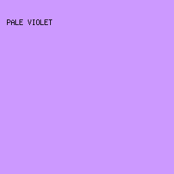 CC99FF - Pale Violet color image preview