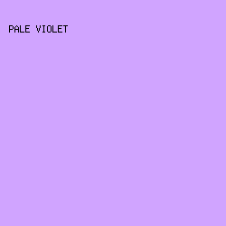 D0A4FF - Pale Violet color image preview