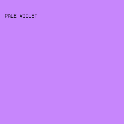 c786fc - Pale Violet color image preview