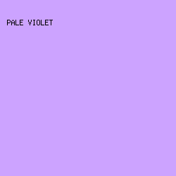 cca3ff - Pale Violet color image preview