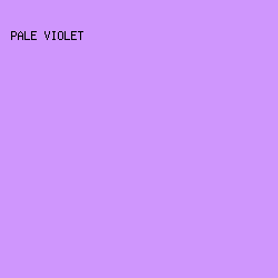 cf96fd - Pale Violet color image preview
