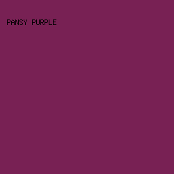782154 - Pansy Purple color image preview