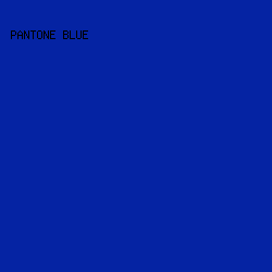0523A3 - Pantone Blue color image preview