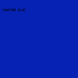 0622B4 - Pantone Blue color image preview
