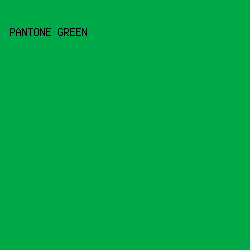 00A947 - Pantone Green color image preview