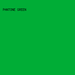 00ad36 - Pantone Green color image preview