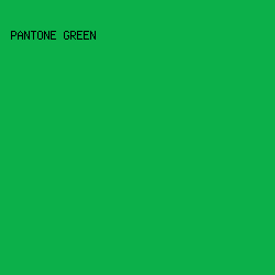 0cb04a - Pantone Green color image preview