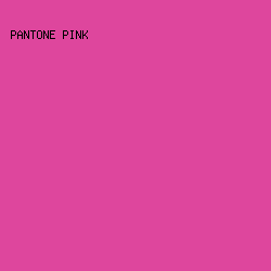 DE469D - Pantone Pink color image preview