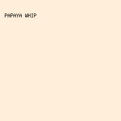 FFEEDA - Papaya Whip color image preview
