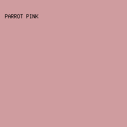CF9C9F - Parrot Pink color image preview