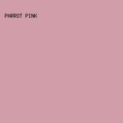 D09DA9 - Parrot Pink color image preview