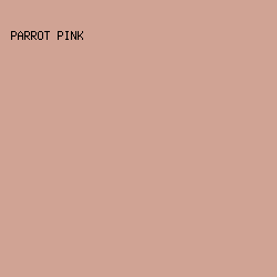 D0A394 - Parrot Pink color image preview