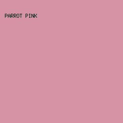 D693A5 - Parrot Pink color image preview