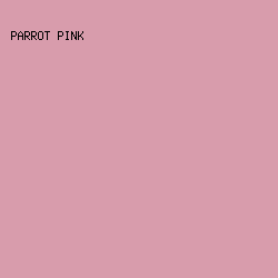 D89CAC - Parrot Pink color image preview