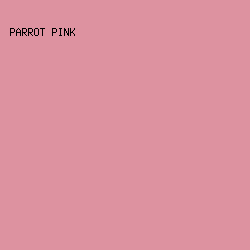 DD92A0 - Parrot Pink color image preview