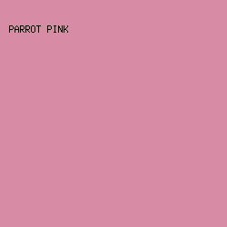 d78ba5 - Parrot Pink color image preview