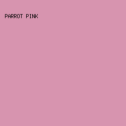 d794af - Parrot Pink color image preview