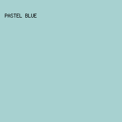 A7D1D0 - Pastel Blue color image preview