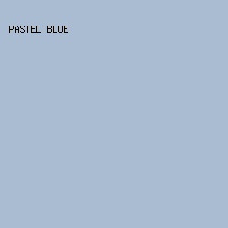 A9BCD1 - Pastel Blue color image preview