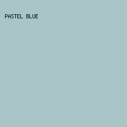 A9C5C7 - Pastel Blue color image preview