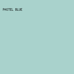 A9D2CC - Pastel Blue color image preview