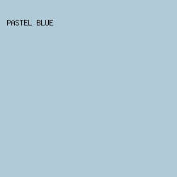 B0CAD7 - Pastel Blue color image preview