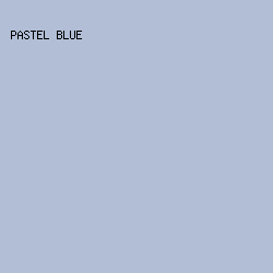 B1BED5 - Pastel Blue color image preview