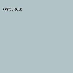 B1C2C7 - Pastel Blue color image preview