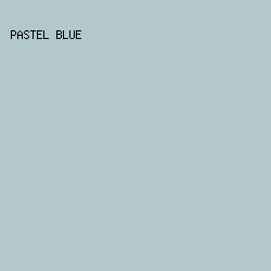 B3C8CB - Pastel Blue color image preview