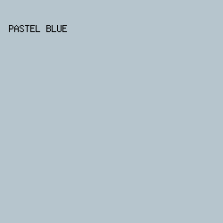 B6C5CD - Pastel Blue color image preview