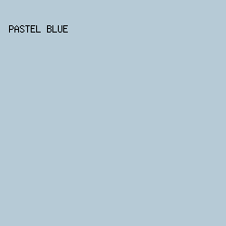 B6CAD6 - Pastel Blue color image preview