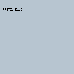 B7C5D0 - Pastel Blue color image preview