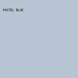 B7C5D2 - Pastel Blue color image preview