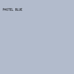 b2bbcc - Pastel Blue color image preview