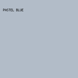 b2bcc8 - Pastel Blue color image preview