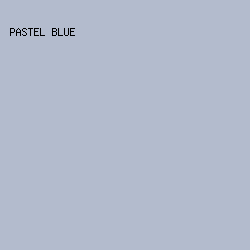 b3bbcd - Pastel Blue color image preview