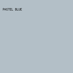 b3bfc7 - Pastel Blue color image preview