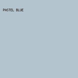 b3c4cf - Pastel Blue color image preview