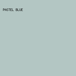 b3c6c3 - Pastel Blue color image preview