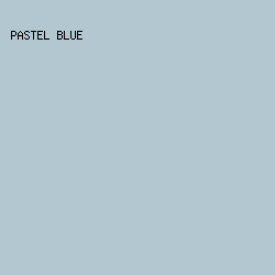 b3c7d0 - Pastel Blue color image preview