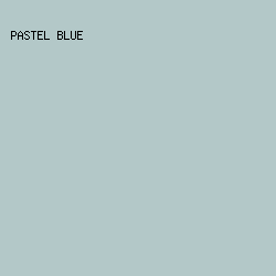 b3c8c8 - Pastel Blue color image preview