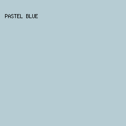 b6ccd3 - Pastel Blue color image preview