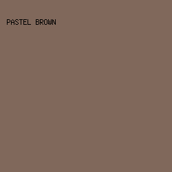 80685b - Pastel Brown color image preview